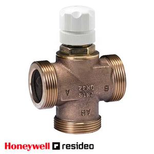 Трехходовой смесительный/распределительный клапан Resideo V135-3/4C G 3/4" Dn20 Pn16 Kvs 3,2 ход 2 мм (Honeywell V135-3/4C)