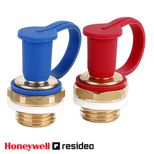 Измерительные адаптеры SafeCon 1/4" для балансировочных клапанов Resideo 2 шт. (Honeywell VS2600C001)