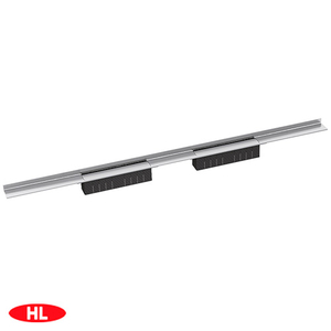 Решетка HL053M.2/160 InFloor Duo | 160 см | нержавеющая сталь | матовая
