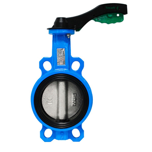 Задвижка баттерфляй Tecofi Tecfly VPG 4449-02 Dn150 Pn16 с электроприводом Belimo PRCA-S2-T