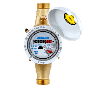 Счетчик холодной воды Zenner MTKD Qn 6,3 Ду25 L=260 мм (сухоход)