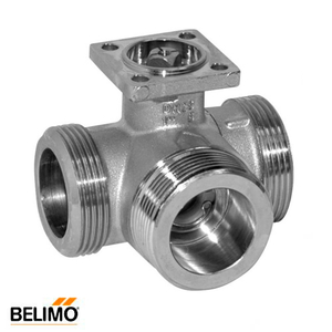 Трехходовой регулирующий шаровый клапан Belimo R538 G 2 1/4" DN 40 Kvs 16,0