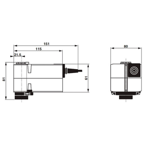 Belimo TRF24-MFT Електропривод кульового клапана