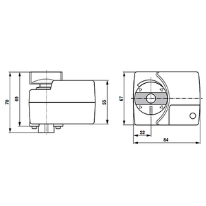 Belimo TRY230 Електропривод кульового клапана