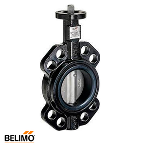 Поворотная задвижка "баттерфляй" Belimo D6400N DN 400 PN 16 с диском из нержавеющей стали