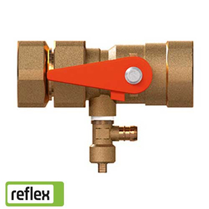 Запорный кран со сливом Reflex SU R 1" x 1" (7613100)