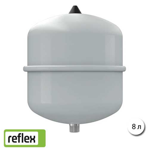 Расширительный бак Reflex N 8 серый, 4 бар (8202501)