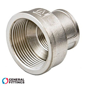 Заглушка латунная никелированная General Fittings 1" ВР (260041N100000A)