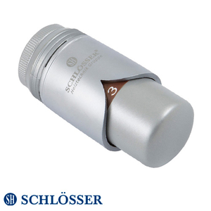 Термостатическая головка Schlösser Brillant SH M30x1,5 | 8-30°С | сатин (600200004)