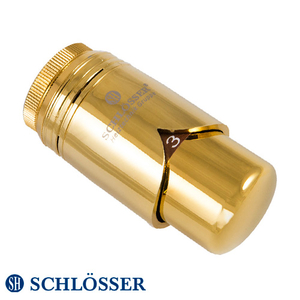 Термостатическая головка Schlösser Brillant SH M30x1,5 | 8-30°С | золото (600200007)