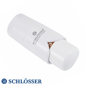 Термостатическая головка Schlösser Brillant DZ под клапан Danfoss | 8-30°С | белая (600500004)