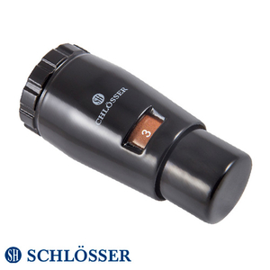 Термостатическая головка Schlösser MINI M30х1,5 | 8-30°С | черная матовая (601100047R90051)