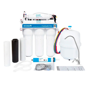 Фильтр обратного осмоса Ecosoft Standard PRO 5-50P с помпой и минерализацией (MO550PECOSTD)