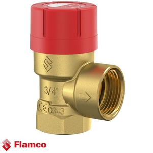 Предохранительный клапан Flamco Prescor 3/4"×3/4" 1,8 бар (27021)