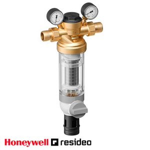 Фильтр с обратной промывкой Resideo Braukmann F76S-3/4LFAA 100µm (для холодной воды)