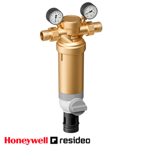 Фильтр с обратной промывкой Resideo Braukmann F76S-3/4LFAAM 100µm (для горячей воды)