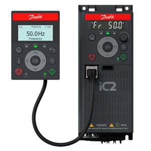 Частотный преобразователь Danfoss iC2-Micro 3Ф | 1,5 кВт | 3,7А | IC2-30FA3N04-03A7E20F2+ACXX (132L6130)