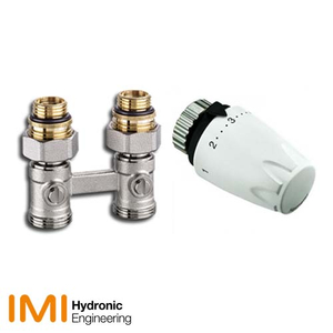 Комплект нижнего подкл. радиатора IMI Heimeier DXVKS15 прямой