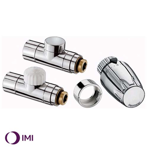 Design-Edition Комплект IMI Heimeier прямой хромированный