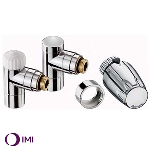 Design-Edition Комплект IMI Heimeier угловой хромированный