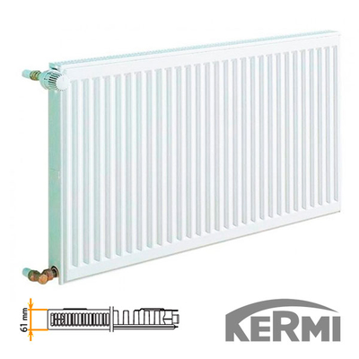 Стальной радиатор Kermi FKO Тип 11 400x1100 1042W (боковое подключение) 