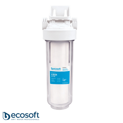 Колба фильтр Ecosoft 1/2" | 6 бар | slim (FPV12ECO)