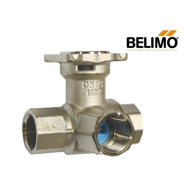 Трехходовой регулирующий шаровый клапан Belimo R3015-4-S1 Rp 1/2" DN 15 Kvs 4,0