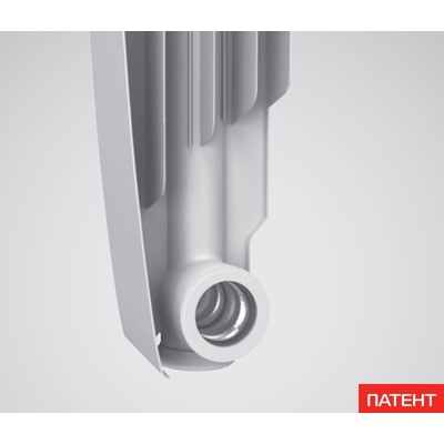 Радиатор биметаллический Royal Thermo Vittoria 500 + | 10 секций | Bianco
