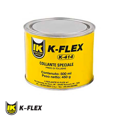 Клей для монтажа теплоизоляционных материалов K-FLEX 0,5 lt K 414 (850CL020002)