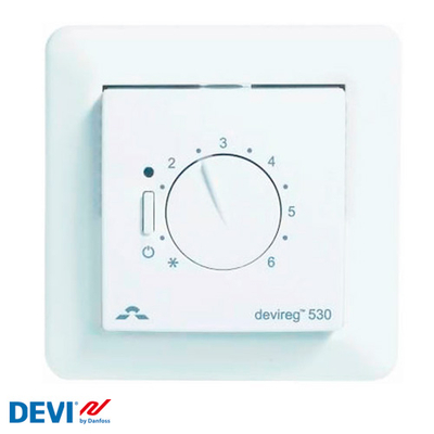 Терморегулятор для электрического теплого пола DEVIreg 530 (140F1030)