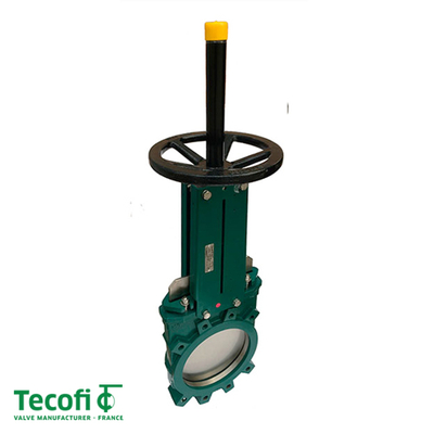 Задвижка шиберная ножевая Tecofi VG 3400-00 ДУ 100 | PN 10