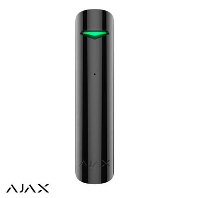 Ajax GlassProtect Black Бездротовий датчик розбиття скла | із мікрофоном | чорний (AJ5236)