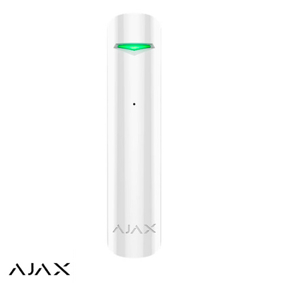 Ajax GlassProtect White Бездротовий датчик розбиття скла | із мікрофоном | білий (AJ5288)