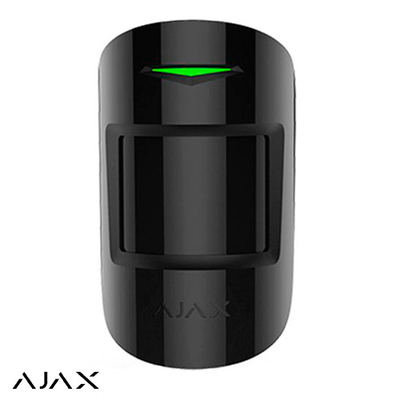 Ajax MotionProtect Black Бездротовий датчик руху | ІЧ | чорний (AJ5314)