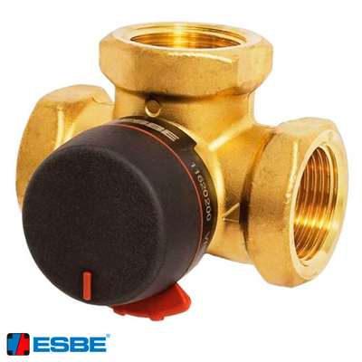 3-ходовий поворотний клапан ESBE VRG 231 Rp 3/4" | DN 20 | Kvs 6.3 (11620100)