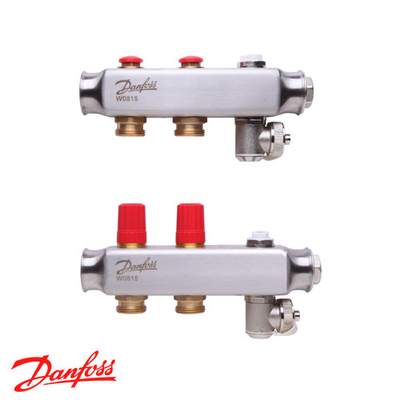 Danfoss SSM-2 Коллекторы из н/ж стали 2+2 | без расходомеров (088U0802)