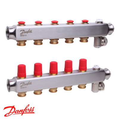 Danfoss SSM-5 Коллекторы из н/ж стали 5+5 | без расходомеров (088U0805)