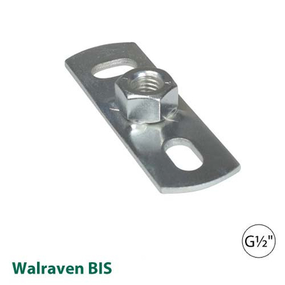 Пластина опорная с гайкой (подпятник) Walraven BIS 1/2" 25х50мм (6703021)