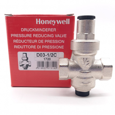 Редуктор давления воды Honeywell D03-1/2C PN10 1,5-6,0 бар (поршневой)