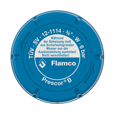 Запобіжний клапан 6 бар Flamco Prescor B 1" х 1 1/4" (29005)