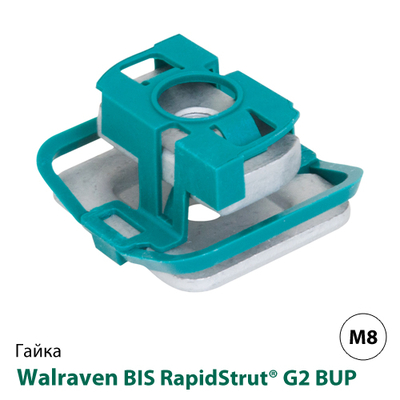 Гайка швидкого монтажу Walraven BIS RapidStrut® G2 BUP1000 М8 (665185108)