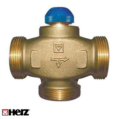 Триходовий розподільний клапан HERZ CALIS-TS-RD DN25 Kvs 6,27 (1776140)