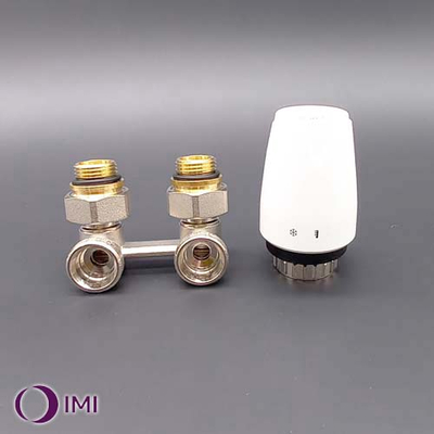 Комплект нижнього підкл. радіатора кутовий IMI Heimeier DXVTRIMK12 1/2"x3/4" M30x1,5