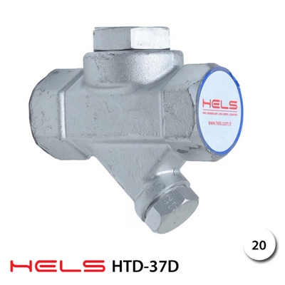 Термодинамічний конденсатовідвідник HELS HTD-37D DN 20 3/4" | ΔP 32 бар