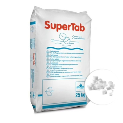 Таблетированная соль Super Tab, мешок 25 кг (Германия)