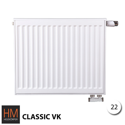 Сталевий радіатор HM Heizkoerper Classic UNI VK 22 500x1100 нижнє підключення (3-501122)