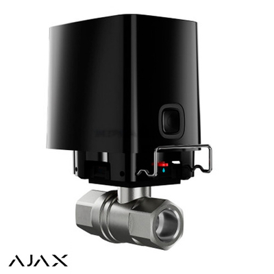 Ajax WaterStop 1" DN25 Black Jeweller Кран з електроприводом (AJ50354)