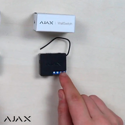 Ajax WallSwitch Силове реле для дистанційного керування електроживленням