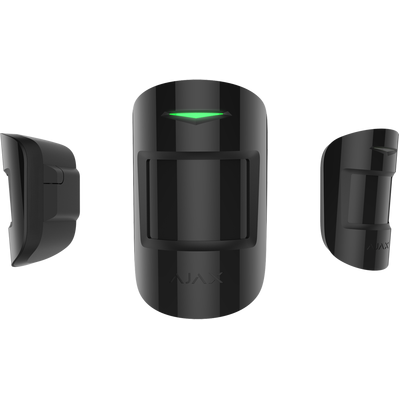 Ajax StarterKit Cam Plus Black Комплект сигнализации с фотоверификацией тревог | черный