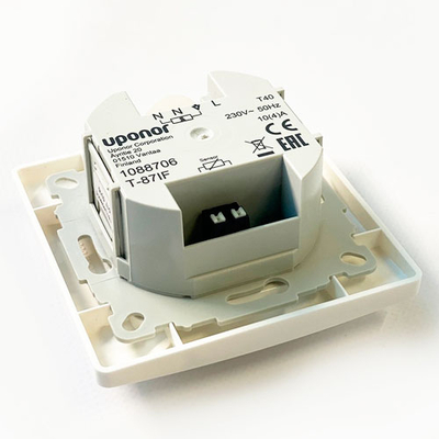 Програмований термостат для теплої підлоги Uponor Comfort E flush Set T-87IF